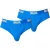 Lonsdale Heren Contrast Tailleband Slip (Set van 2) (Blauw)