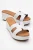 Lia Leer Platform Sandaal (Women)