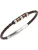 Breil Armband  bruin / brons / zilver
