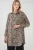 Leopard Print Lange Mouwen Knoopshirt