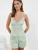 Trendyol Korte pyjama  mintgroen / donkergroen / abrikoos / rosa
