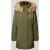 MORE & MORE parka met capuchon en ritszakken