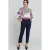 Donkerblauwe Gabardine Broek