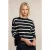 River Woods Crew Nck Stripe Jers Wo Swt Ls Blue