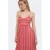 ONLY gestreepte zomerjurk roze