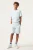 Lichtblauwe sweatshort