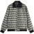 Scotch & Soda Jacquard Tracksuit Jacket Retro Shape Beige Aop
