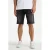CHASIN’ Evan.S Ash regular short black denim