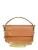 Anna Luchini Brown Rundleer Tas