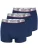 MUSTANG Boxershorts  donkerblauw