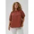 Kaffe Curve top koraalrood