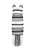 IZIA Gebreide jurk ‘Fashion Look’  zwart / wit