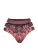 JIORO Bikinibroek ‘PAISLEY DARK’  gemengde kleuren