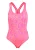 BECO the world of aquasports Badpak ‘Zebra Vibes’  oranje / pink
