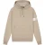 Malelions Men Captain Hoodie 2.0 | Taupe/White