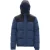 Mo Gewatteerd jack Heren Donker blauwgroen zwart