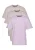 Karl Kani Shirt  nude / orchidee / wit