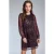 Freebird Dimphey Dress Wine Red
