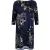DIDI Loose Dress 3/4 Sleeves Print Dark Blue With Centrepiece Pri