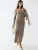Busem Jurk  donkerbeige