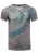 T-shirt met V-hals en strasssteentjes Trimmed