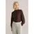 WE Fashion top donkerbruin