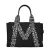 Marc Jacobs Zwarte Stoffen Schoudertas