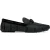SWIMS Braided Lace Lux Loafer Driver Black/graphite