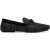 SWIMS Braided Lace Lux Loafer Driver Black/graphite