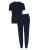 JOOP! Pyjama kort ‘Comfort’  donkerblauw