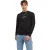 Jack And Jones Heren Sweatshirt met Ontspannen Hals (Zwart)