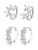 Hey Happiness Sieraden set ‘Glitter Duo’  zilver
