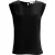 French Connection Polly Plains Cappedtee Black