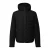 Gevoerde outdoor jas met capuchon in mix van materialen Zwart s.Oliver