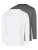 Ragman Shirt ‘Basic’  zilvergrijs