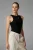 Msch Copenhagen Mschgubbe Rasmia Icon Sl Top Tops En Singlets Black B White