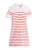 TOMMY HILFIGER Jurk  rood / wit
