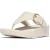 FitFlop Damen Flip Flops Lulu Resin-Buckle Leather Toe-Post Sandals JE9 Paris Beige-42