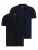 Williot Shirt  navy / zwart