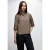 Street One Dames Overhemd blouse in Bruin