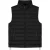 Malelions Men Melange Padded Vest | Black