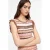 comma gestreepte midi jurk multi
