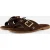 Linea Zeta Linea Zeta Slippers bruin Suède