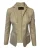 Loro Piana Eenknaps Blazer in Beige Kasjmier