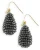 LOTT. gioielli Oorbellen Dames Cone S, Kleur: Groen