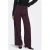 JDY jersey wide leg palazzo broek – donkerrood