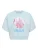 ONLY Sweatshirt ‘ONLCapri’  hemelsblauw / pastelblauw / oudroze