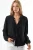 Blouse met lange mouwen en tippetkraag