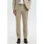 Selected SLHSLIM-OASIS slim pantalon met linnen camel