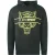 Plein Sport Tiger Sjabloon Logo Zwarte Hoodie